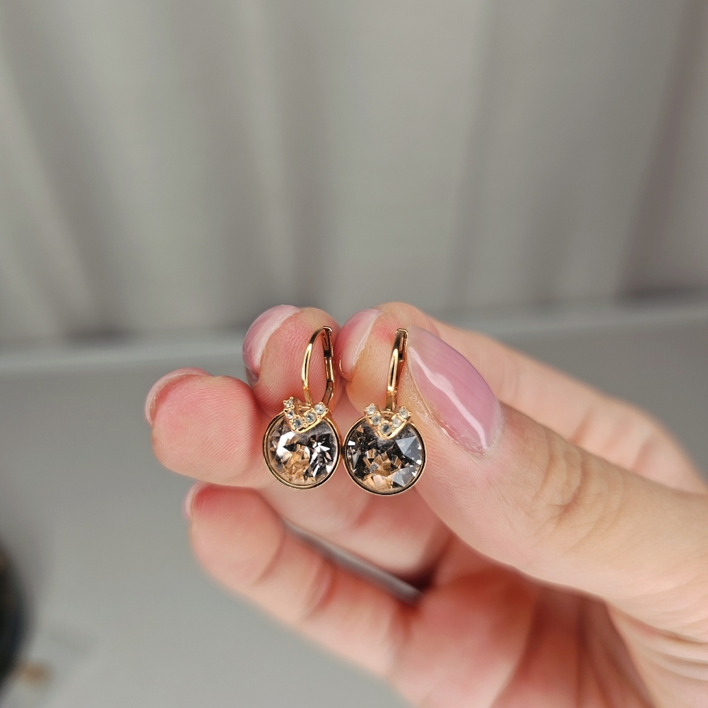 Used Swarovski earrings
